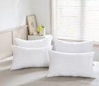 Plush-Down Microfibre Medium Firm Pillows - Pack of 4