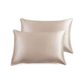 100% Mulberry Silk Pillowcase - Twin-Pack - Champagne