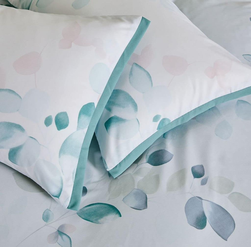 Printed Microfibre Quilt Cover Set - Olinda