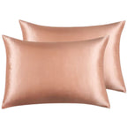 100% Mulberry Silk Pillowcase - Twin-Pack - Copper