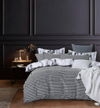 Printed Microfibre Quilt Cover Set - Lucas