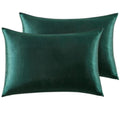 100% Mulberry Silk Pillowcase - Twin-Pack - Emerald Green