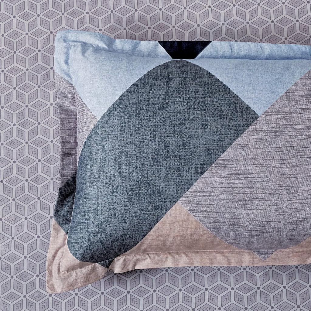 Printed Microfibre Quilt Cover Set - Jay
