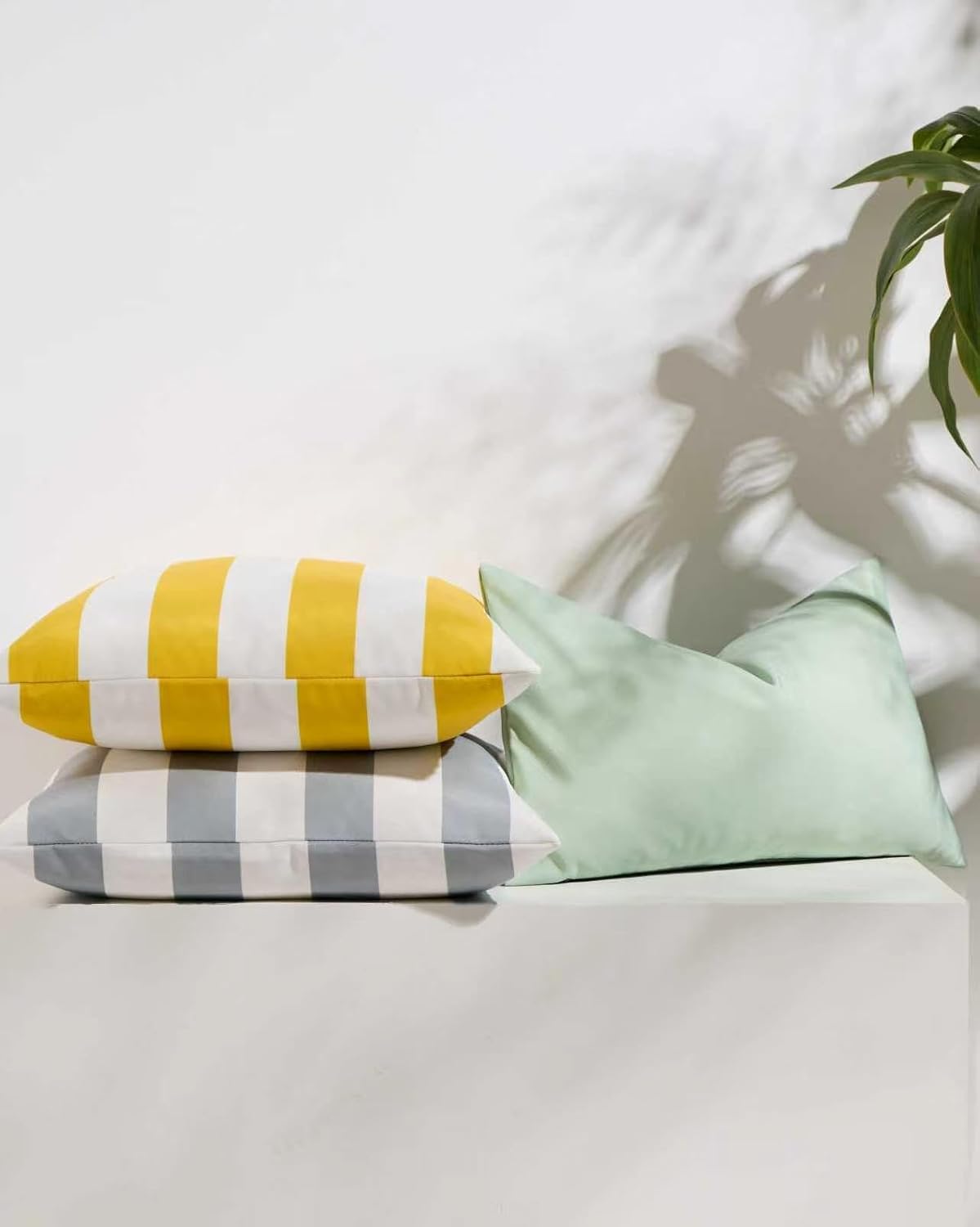 Outdoor Waterproof Cushion Covers - Sage Green, 30x50cm