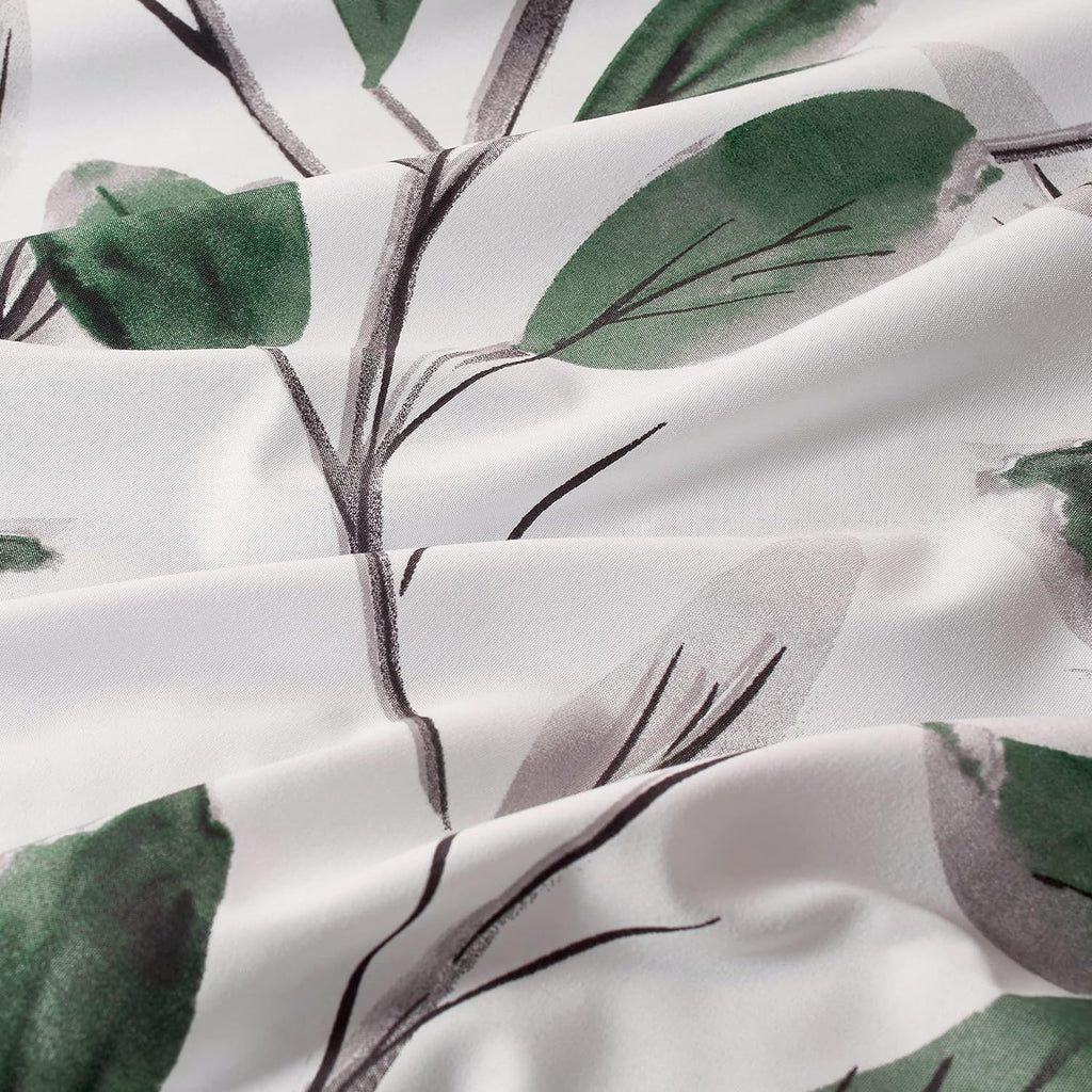 Printed Microfibre Quilt Cover Set - Sally