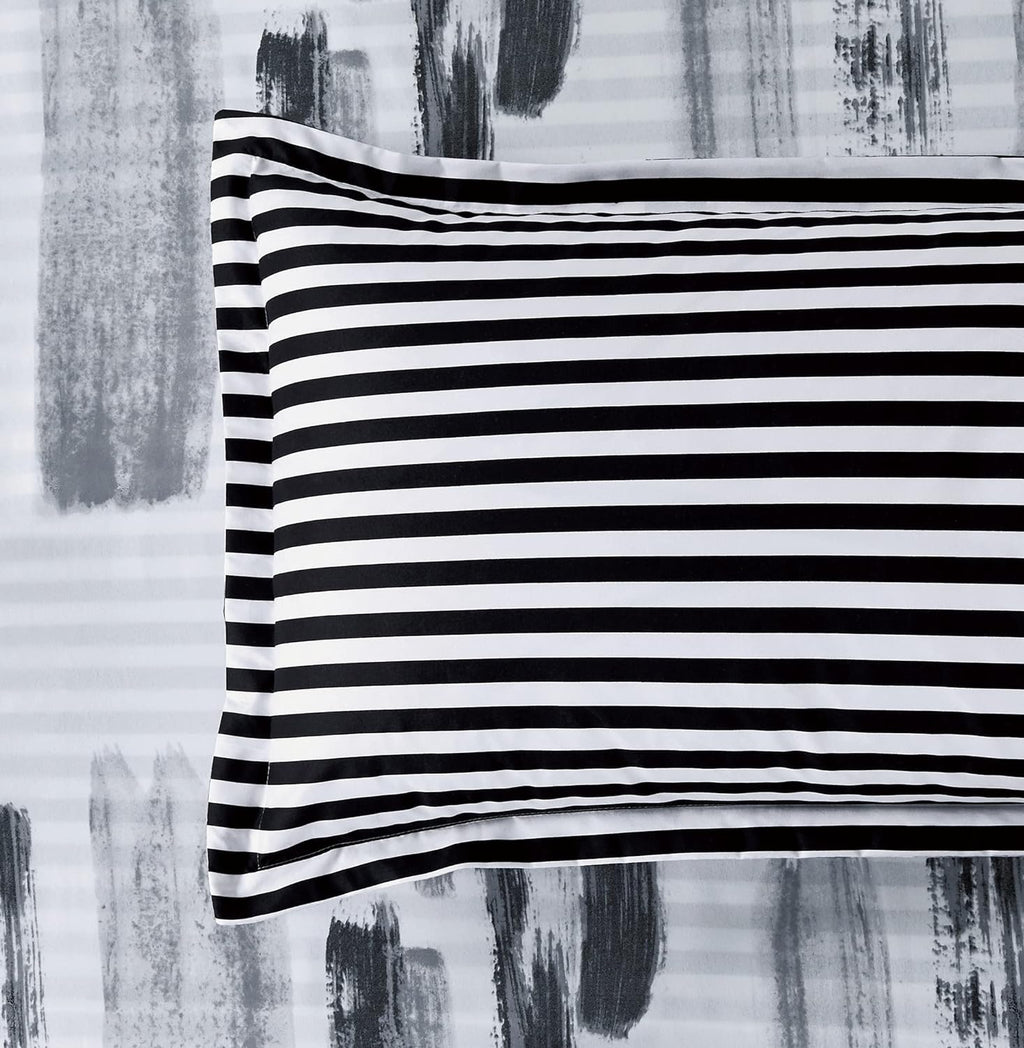 Printed Microfibre Quilt Cover Set - Lucas