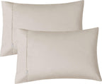 Vintage Washed Cotton Sheet Set with Matching Pillowcases - Natural