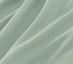 Vintage Washed Cotton European Pillowcases - Sage Green