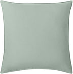 Vintage Washed Cotton European Pillowcases - Sage Green