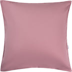 Vintage Washed Cotton European Pillowcases - Rose
