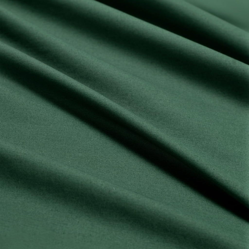 Vintage Washed Cotton Standard Pillowcases - Twin-Pack - Forest Green