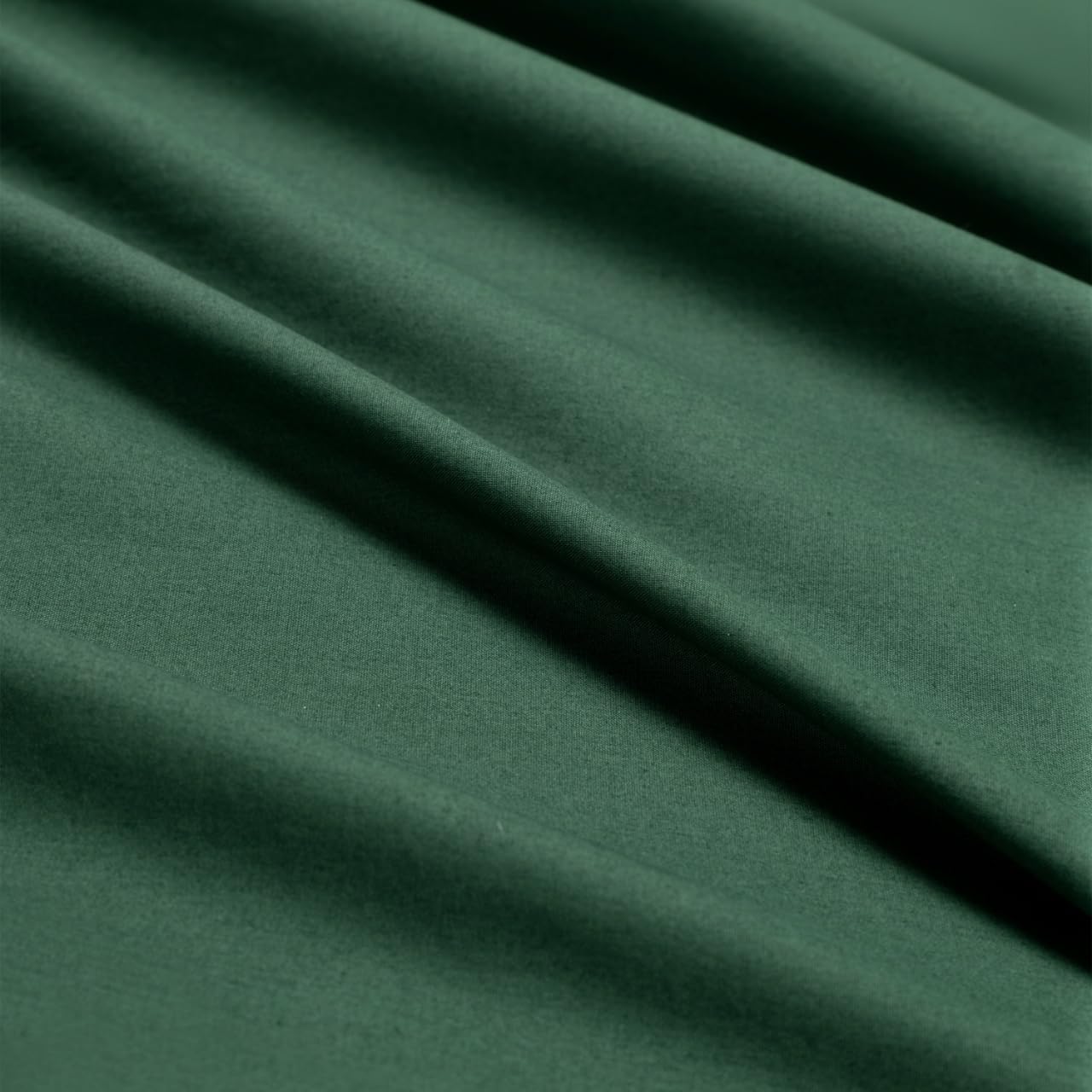 Vintage Washed Cotton European Pillowcases - Forest Green