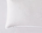 Bamboo Microfibre European Pillowcases - One Pair - White