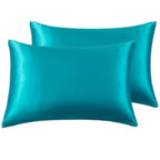 100% Mulberry Silk Pillowcase - Twin-Pack - Teal
