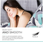 100% Cotton 250TC Reversible Quilt Cover Set - Modern City