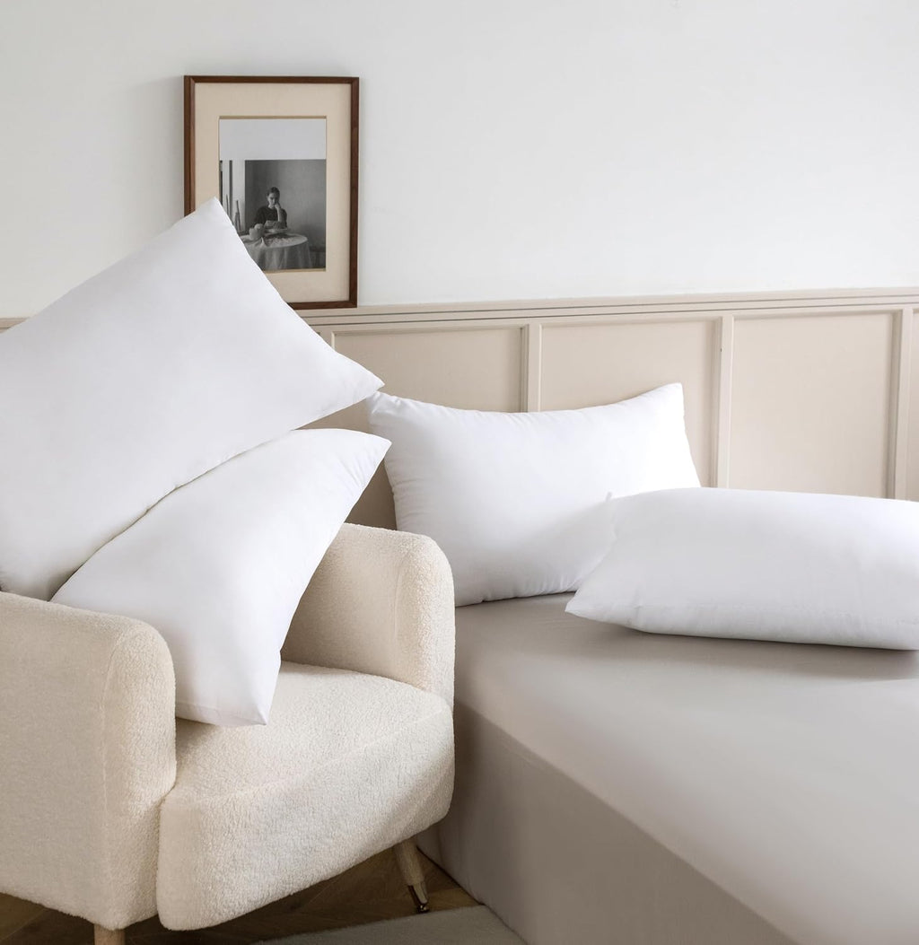 Luxury Plush Down Microfibre Medium Firm Pillows