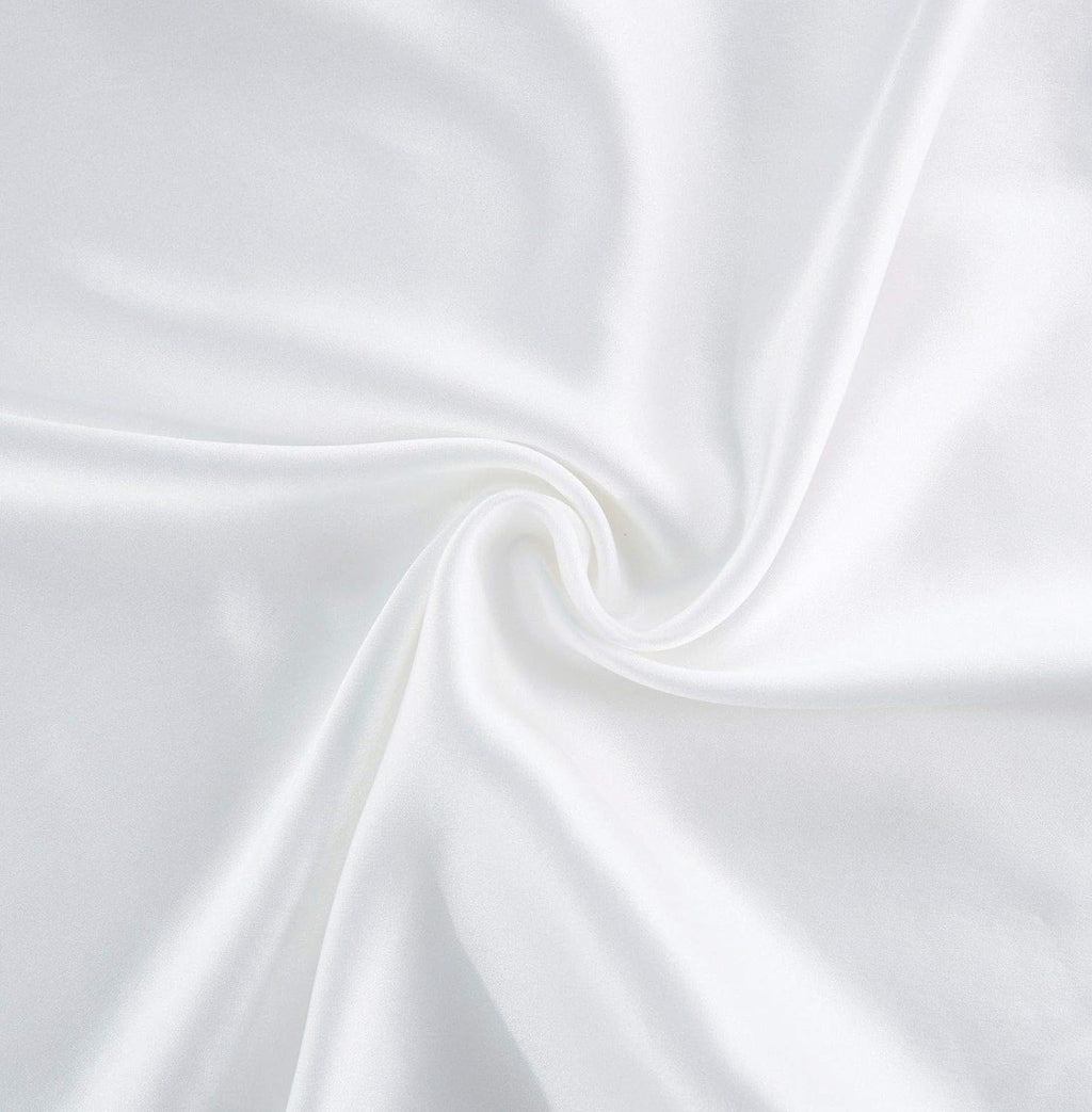 100% Mulberry Silk Pillowcase - Twin-Pack - White