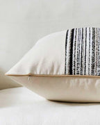 Wabi Stripe Cushion Covers - Twin-Pack - Black, 30cm x 50cm