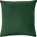 Vintage Washed Cotton European Pillowcases - Forest Green