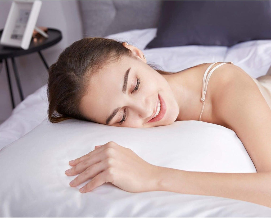 100% Mulberry Silk Pillowcase - Twin-Pack - White