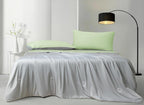Ice Cooling Reversible Comforter/Blanket/Quilt - Green and Grey