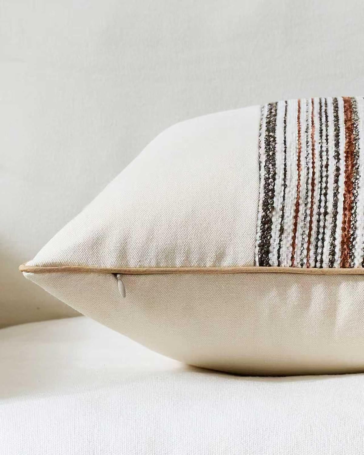 Wabi Stripe Cushion Covers - Twin-Pack - Multicolour, 45cm x 45cm