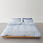 100% Cotton 250TC Reversible Quilt Cover Set - Zac