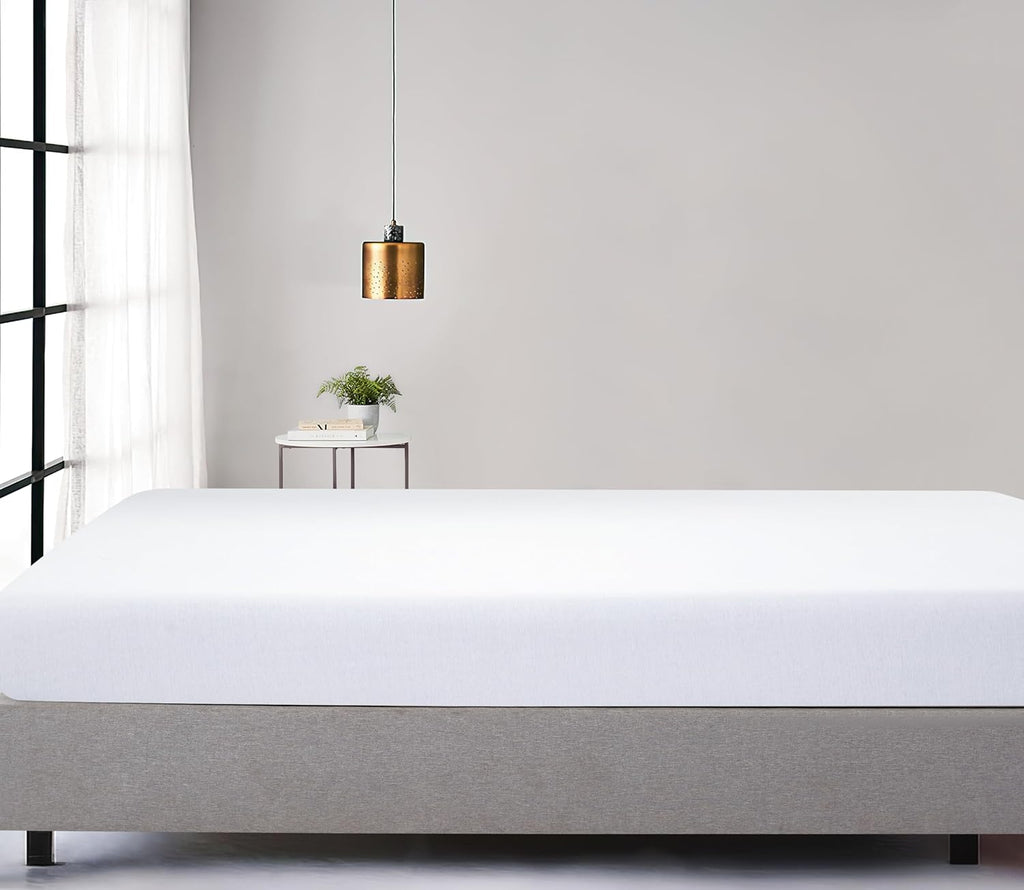 Jersey Cotton Fitted Sheet - White