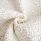 Boucle European Pillowcases - Snow - Twin Pack