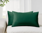 Velvet Cushion Covers - Twin-Pack - Emerald Green