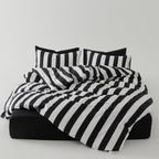 100% Cotton 250TC Reversible Quilt Cover Set - Harrison