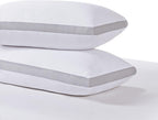 Twin-Pack Bamboo Microfibre Plush Down-Like Cooling Pillows