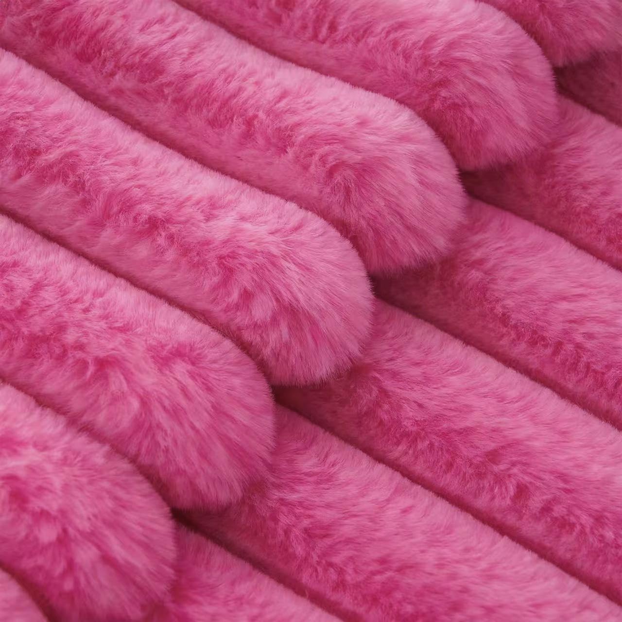 Faux Fur European Pillowcases - Hot - 65x65cm