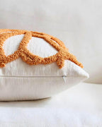 Tufted Rose Cushion Covers - Twin-Pack - Burnt Orange, 45cm x 45cm