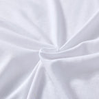 Jersey Cotton Quilt Cover Set - White