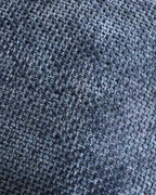 Chenille Grid - European Pillowcases - Pack of 2 - Midnight, 65cm x 65cm