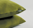Velvet Cushion Covers - Pack of 4 -  Gradient Green - 45cm*45cm