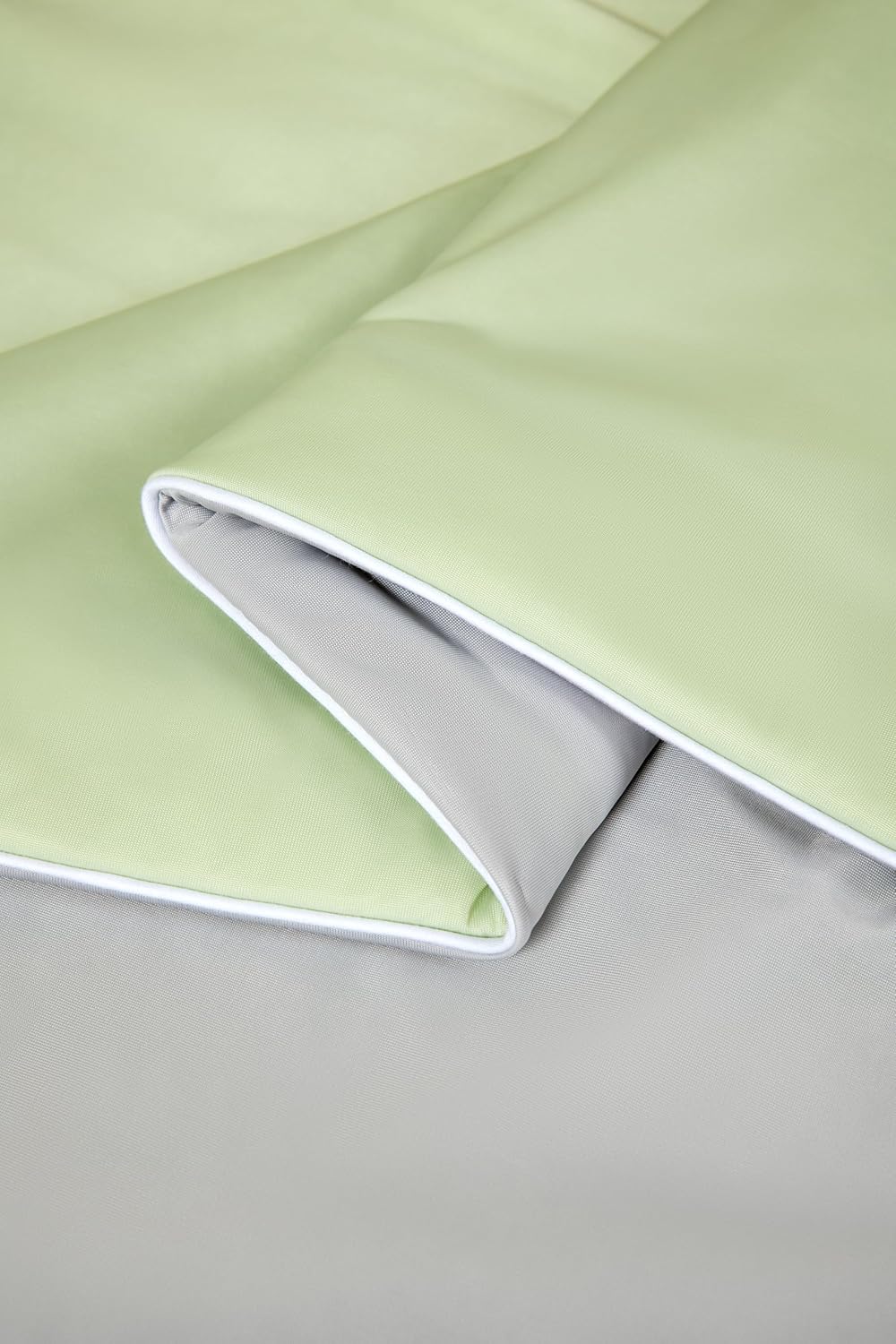 Ice Cooling Reversible Comforter/Blanket/Quilt - Green and Grey