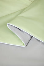 Ice Cooling Reversible Comforter/Blanket/Quilt - Green and Grey