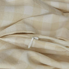 Yarn-Dyed Vintage Washed Cotton Quilt Cover Set - Oatmeal