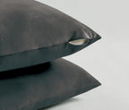 Velvet Cushion Covers - Twin-Pack - Dark Grey