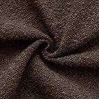 Boucle European Pillowcases - Brown - Twin Pack