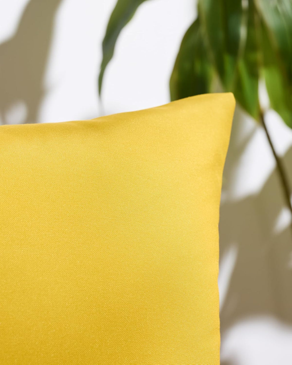 Outdoor Waterproof Cushion Covers - Yellow, 45x45cm