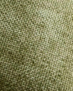 Chenille Grid Cushion Covers - Pack of 2 - Olive Green, 45cm x 45cm