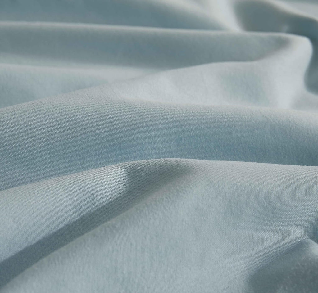 Vintage Washed Microfibre Standard Pillowcases - Twin-Pack - Blue