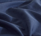 Gioia Casa Bamboo Microfibre Quilt Cover Set - Breathable, Moisture-Wicking & Hypoallergenic - Navy