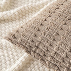 Boho Corduroy Cushion Covers - Twin-Pack - Taupe - 30cm x 50cm