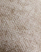 Chenille Grid - European Pillowcases - Pack of 2 - Taupe, 65cm x 65cm