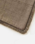 Linen-Look Cushion Covers - Twin-Pack - Camel, 30cm x 50cm