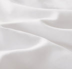 Bamboo Microfibre European Pillowcases - One Pair - White